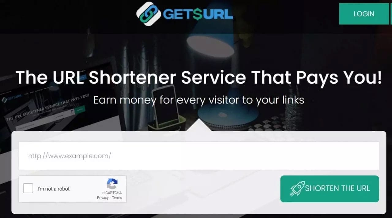 موقع اختصار الروابط getsurl