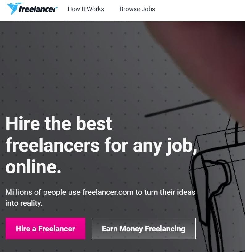 موقع فريلانسر.كوم (Freelancer.com)