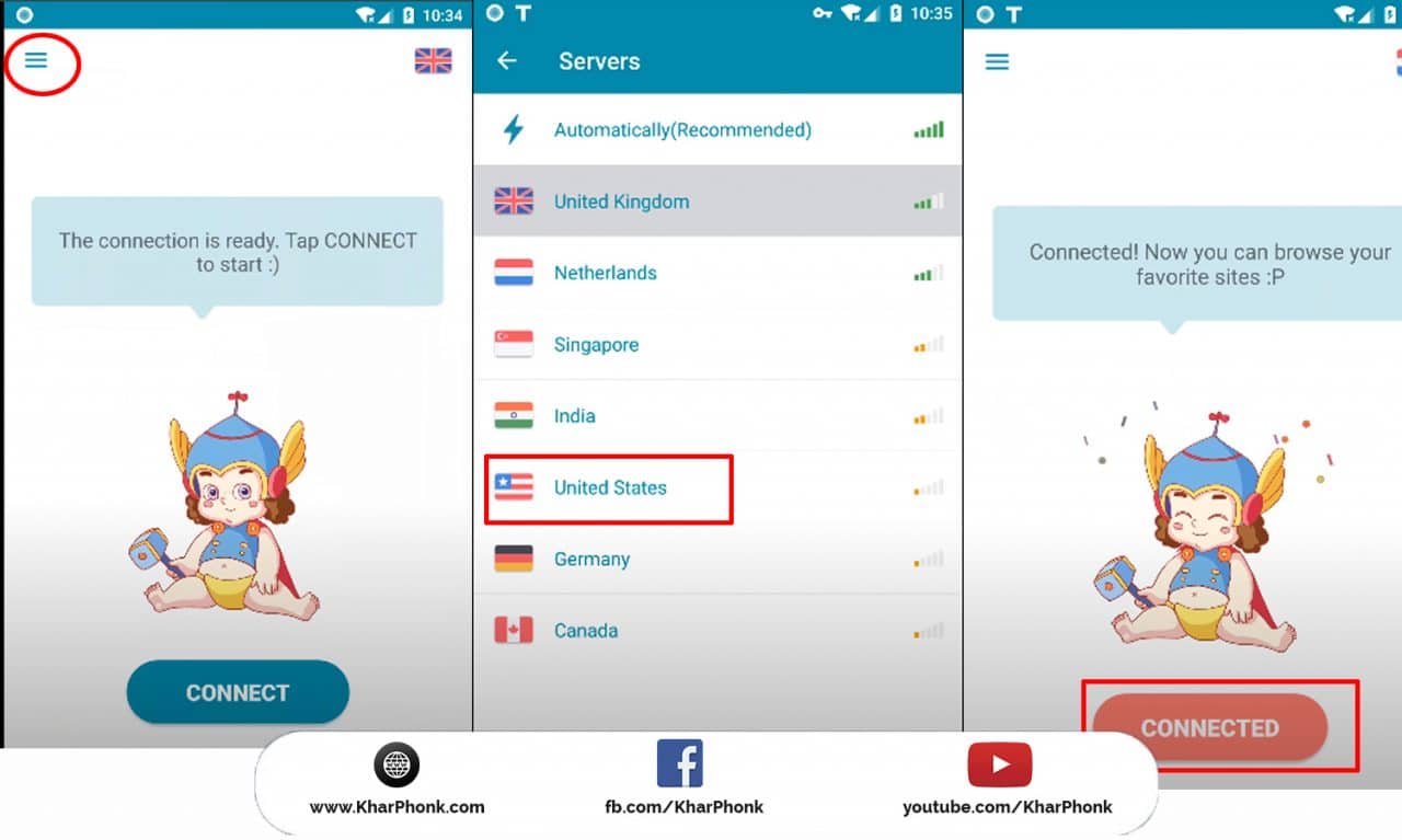 طريقة رهيبة لشحن شدات ببجي موبايل ! تعمل 100% 7 شرح استخدام تطبيق thunder vpn