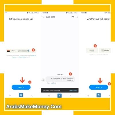 طريقة ربح المال من تطبيق كلوب هاوس clubhouse 4 طريقة تسجيل حساب و ربح المال من تطبيق كلوب هاوس